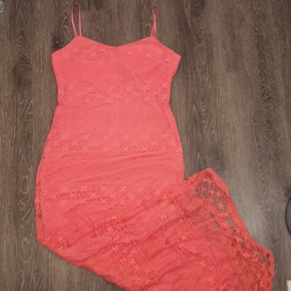 NEW Bisou Bisou Lace Maxi Dress